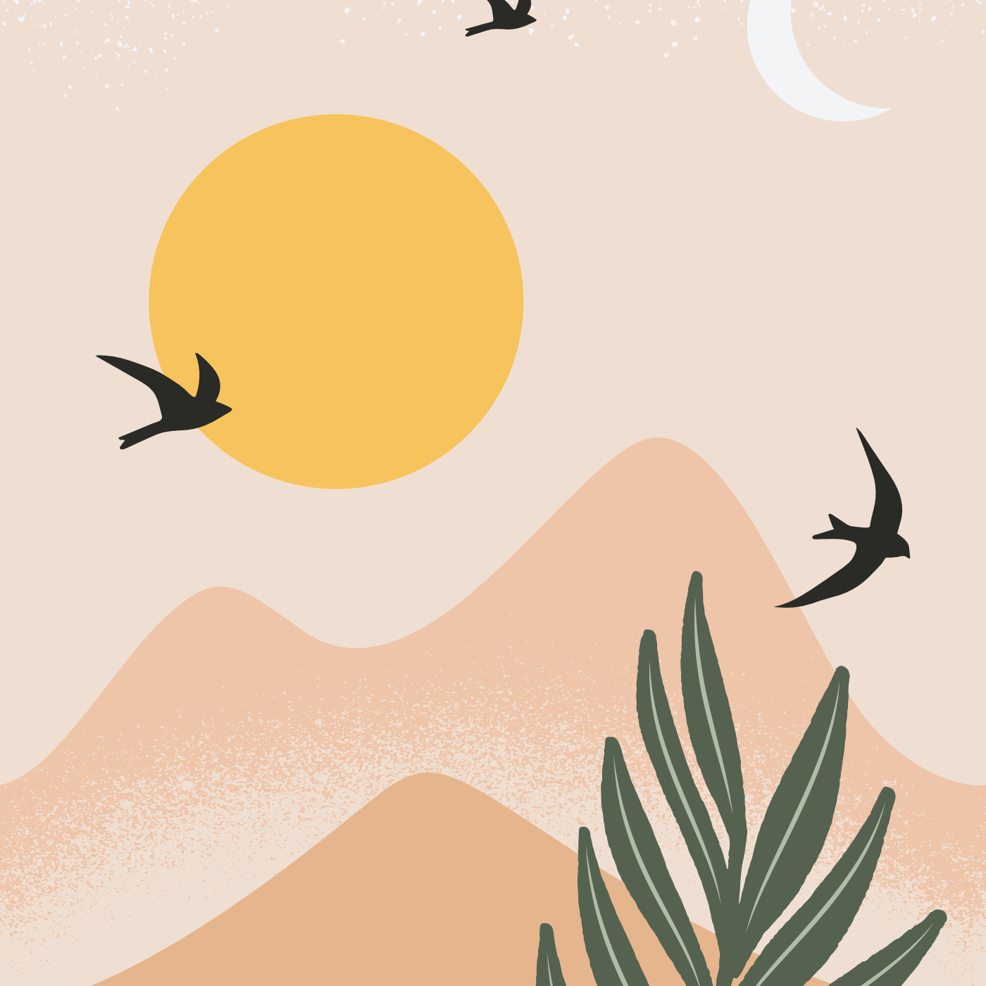 Mountain Scene Wallpaper