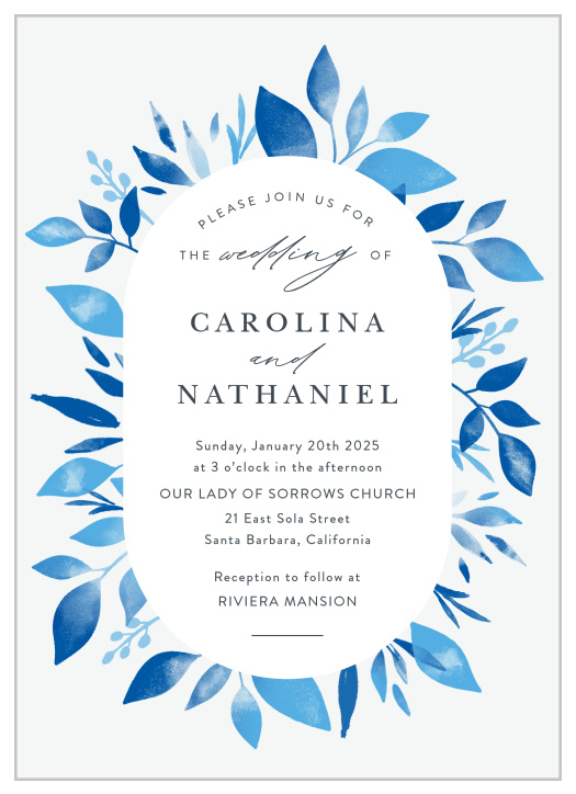 Surround yourselves with family and friends on your special day with our Botanic Love Wedding Invitations. 