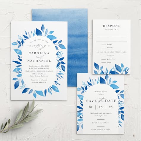 Botanic Love Wedding Invitations