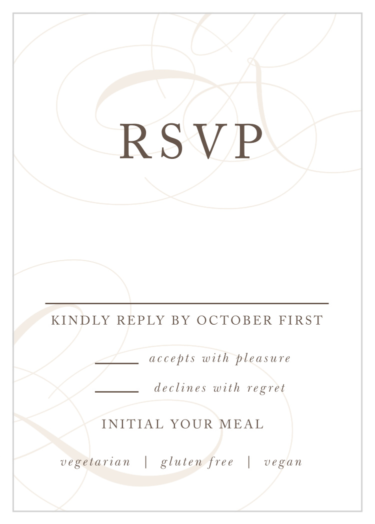 Charming Script Response Cards
