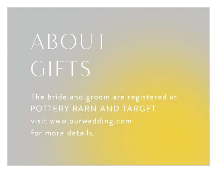 Love Aura Registry Cards