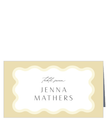 Wave Pool Place Cards
