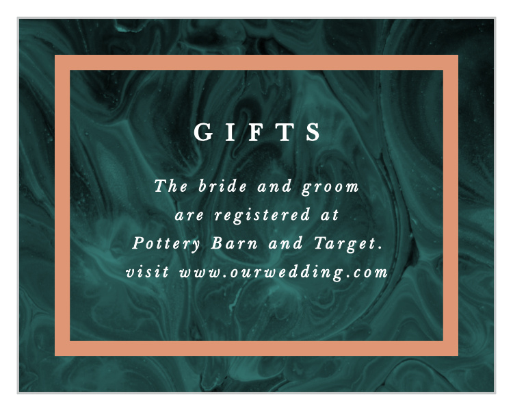 Simply Formal Registry Cards
