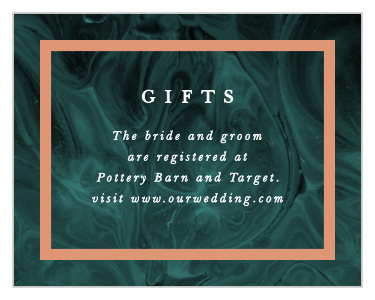 Simply Formal Registry Cards