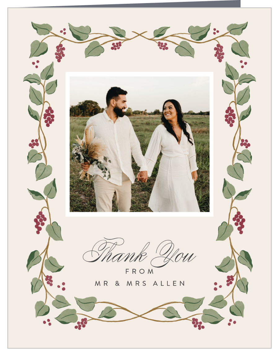Vineyard Vines Wedding Thank You Cards