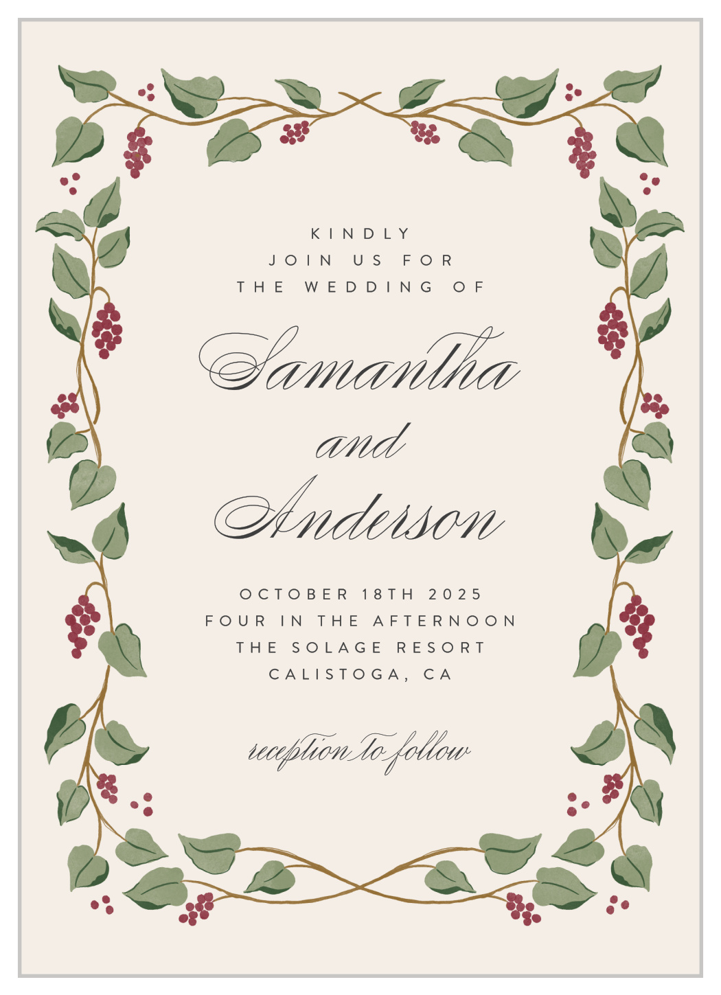 Vineyard Vines Wedding Invitations