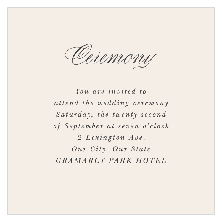 Vineyard Vines Ceremony Cards