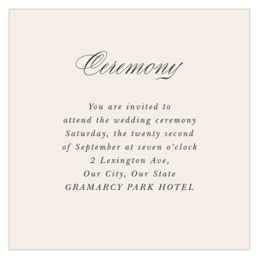 Vineyard Vines Ceremony Cards