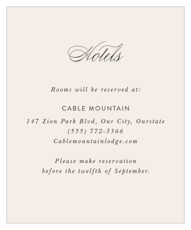 Vineyard Vines Accommodation Cards