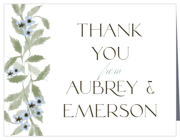 In Alignment Wedding Thank You Cards