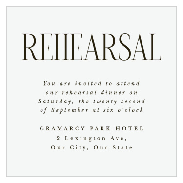 Wild Ophelia Rehearsal Cards