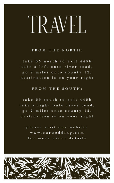 Wild Ophelia Direction Cards