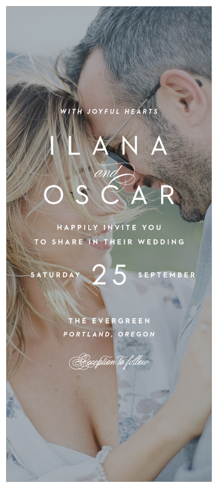 Our Opaque Love Tea Wedding Invitations are sure to gather close friends and family together for your special day.