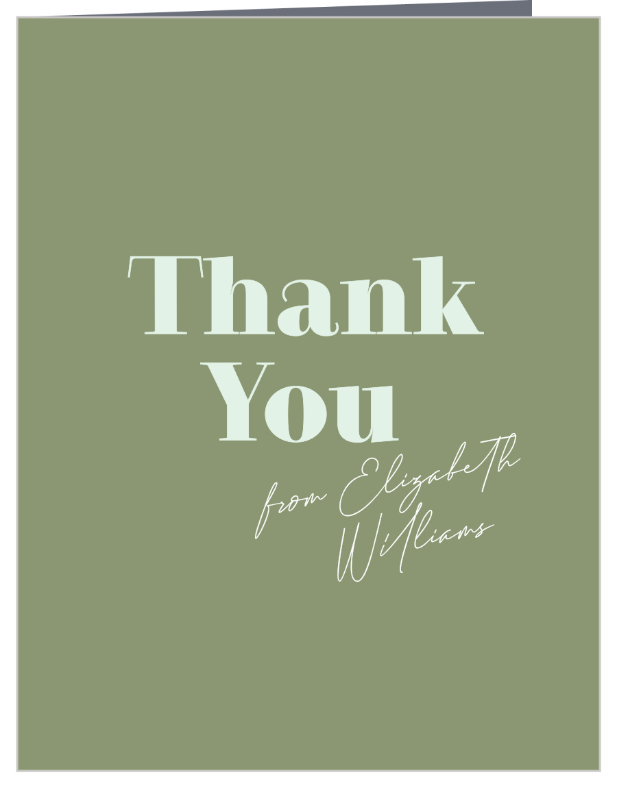 Mod Photos Baby Shower Thank You Cards