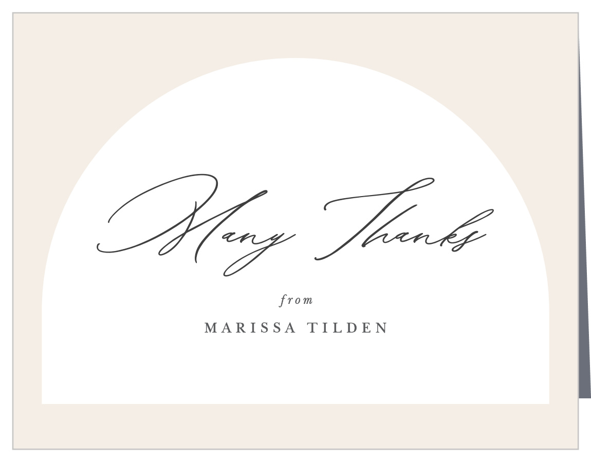 Mod Chic Baby Shower Thank You Cards