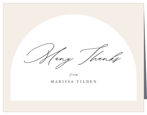 Mod Chic Baby Shower Thank You Cards