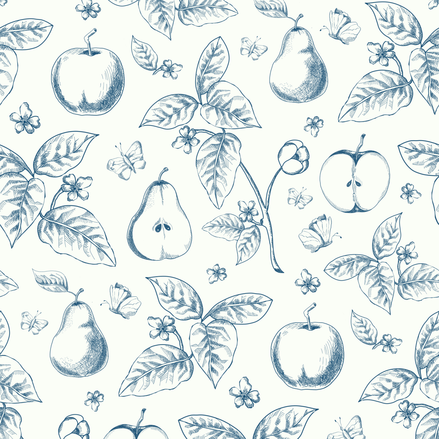 Orchard Fruits Wallpaper