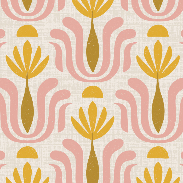 Create a true throwback with our Mid Century Motif Peel and Stick Wallpaper.