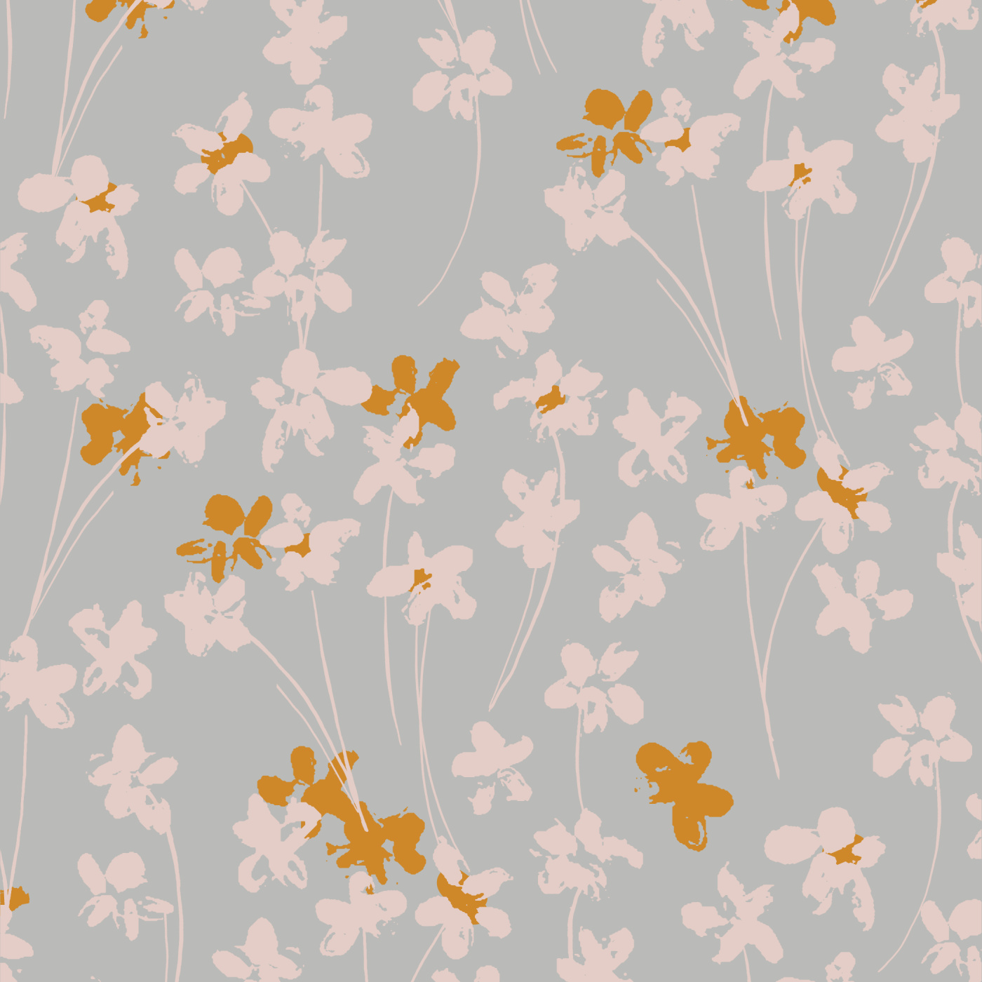 Allover Floral Wallpaper