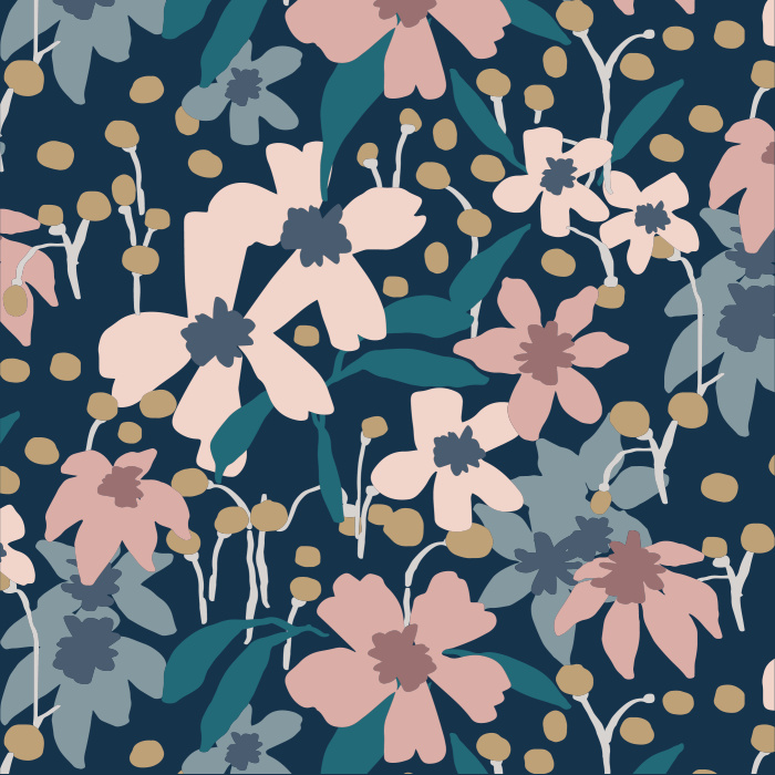 Our Wildflower Fields Peel and Stick Wallpaper is sure to add a colorful garden vibe to any room in your home.