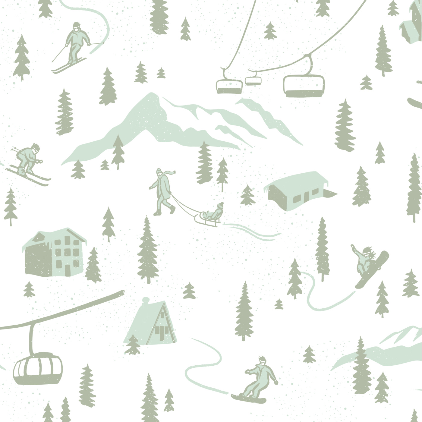 Snow Day Wallpaper