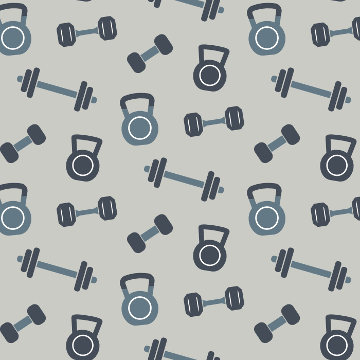 Whether our Weights & Kettlebells Peel and Stick Wallpaper is displayed in a personal gym, fitness studio, or home office, it is sure to be a source of motivation to continue towards your goals.
