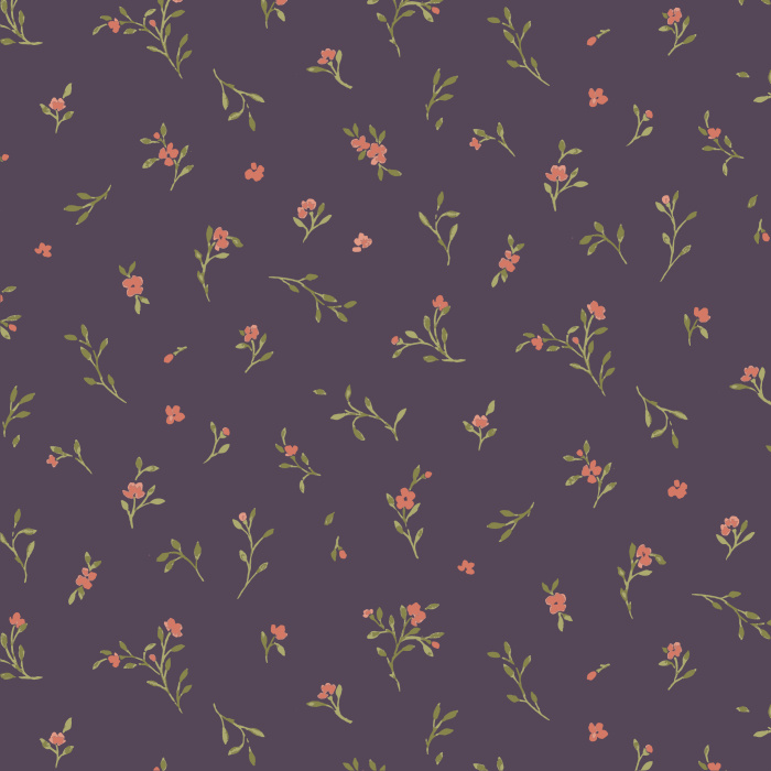 Our Itsy Ditsy Flowers Peel and Stick Wallpaper brings a garden look to any wall in your home.