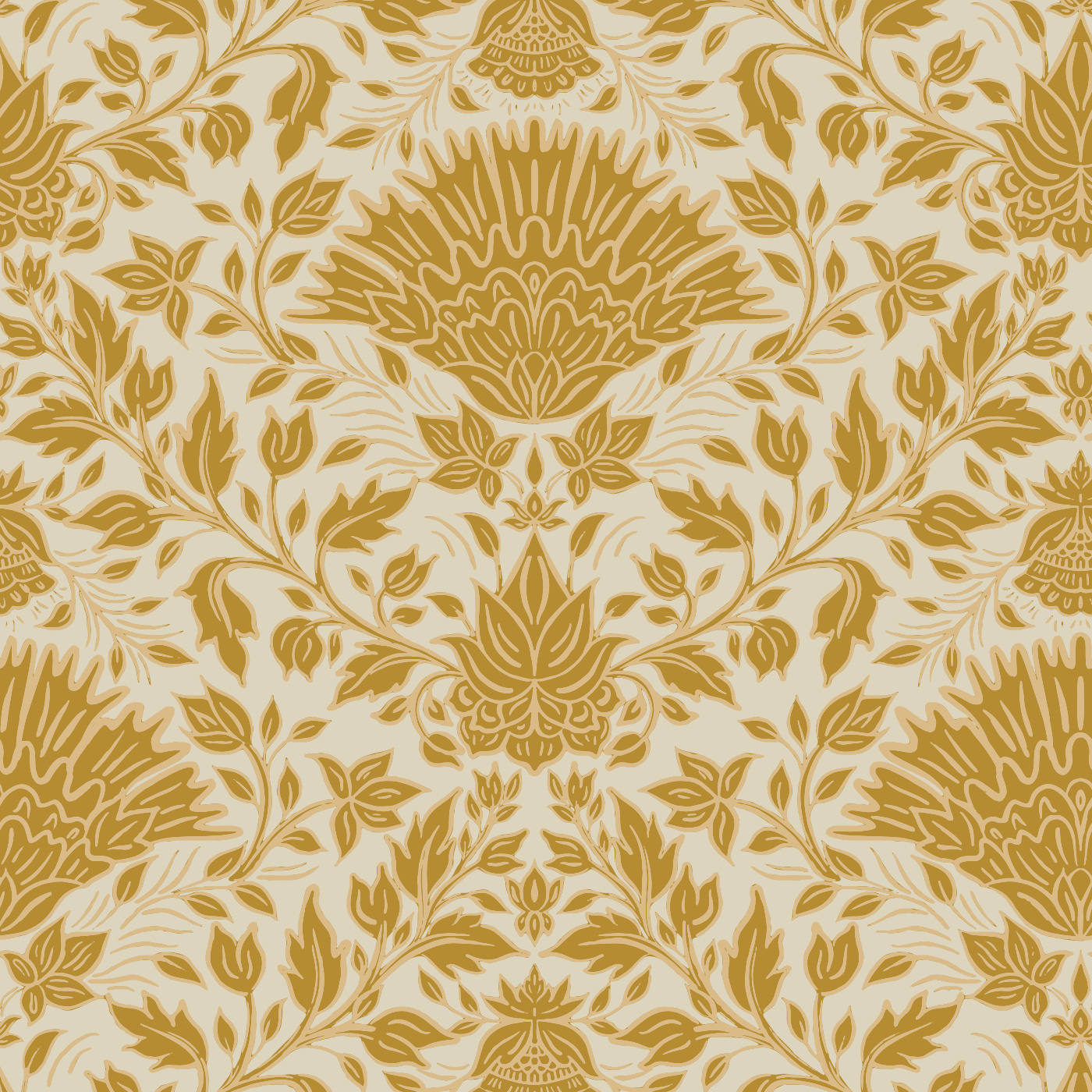 Cottage Floral Wallpaper
