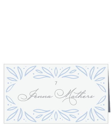 Bursting Frame Place Cards