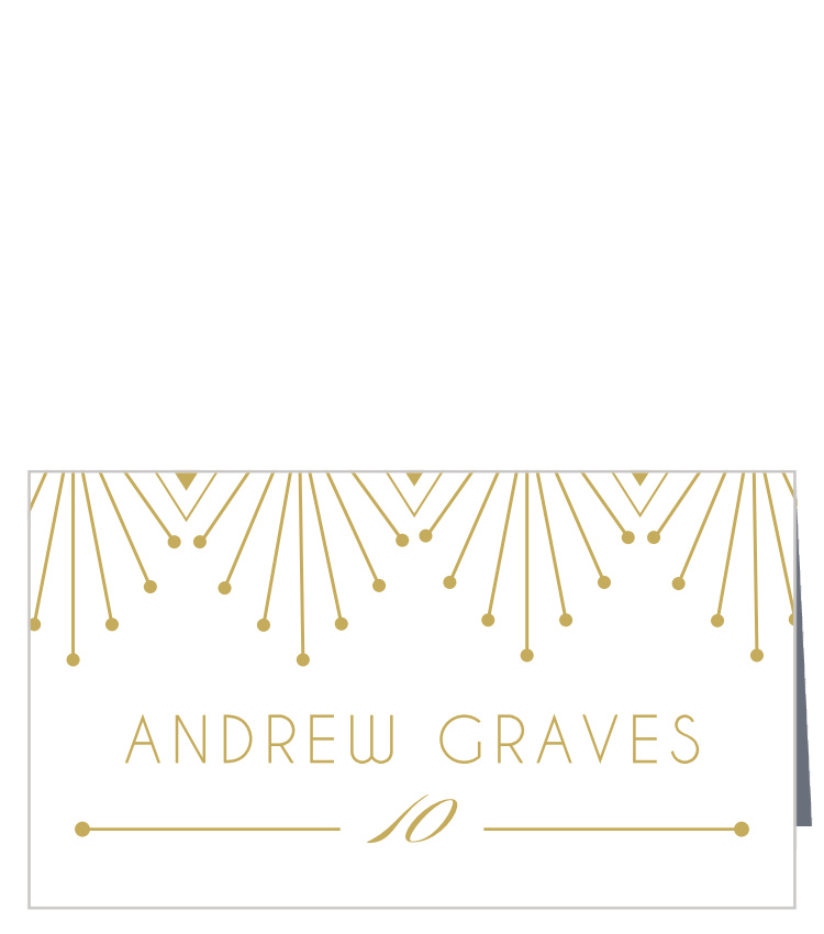 Deco Classic Place Cards