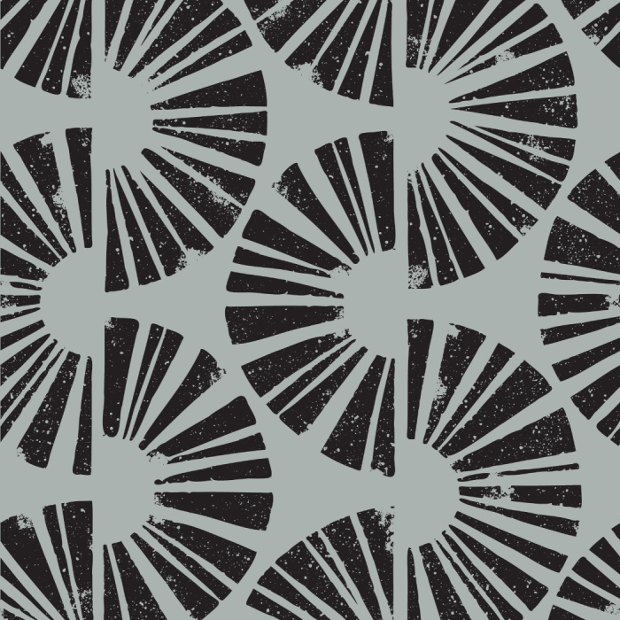 Add a splash of color to your space with our Sun Twist Peel and Stick Wallpaper.