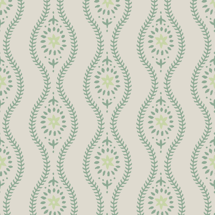 Reinvent your home's style with our Tropical Trellis Peel and Stick Wallpaper. 