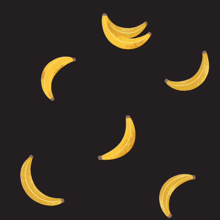 Create the perfect play area with our Bunch of Bananas Peel and Stick Wallpaper. 