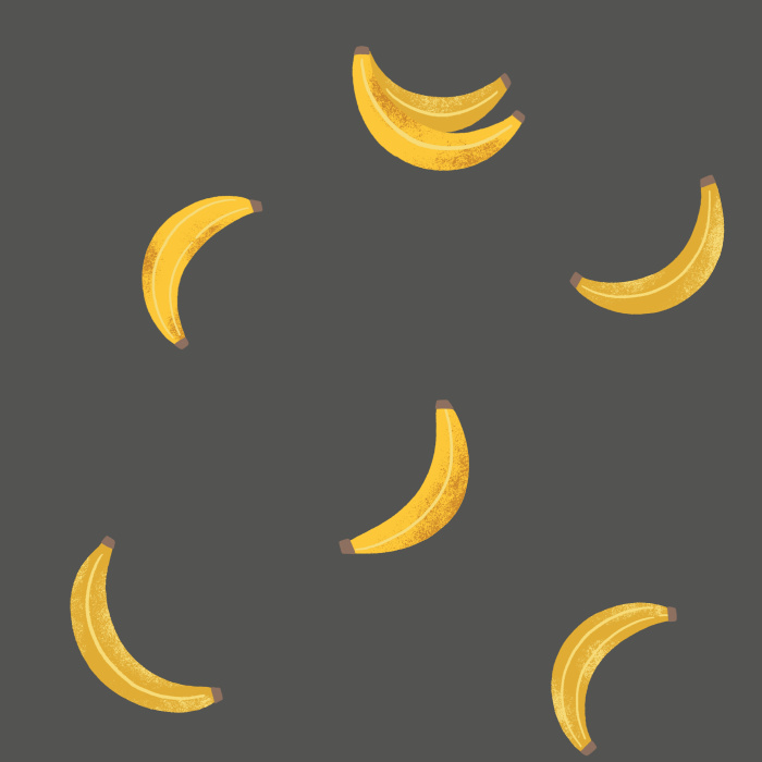 Create the perfect play area with our Bunch of Bananas Peel and Stick Wallpaper. 