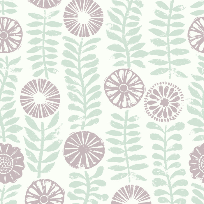 Create something gentle and whimsical with our Tender Floral Peel and Stick Wallpaper. 