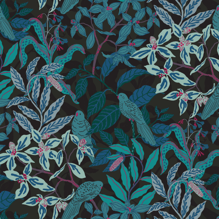 Enchant your houseguests with our Dark Forest Peel and Stick Wallpaper.