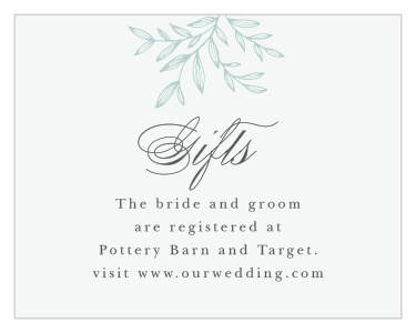 Photo Split Registry Cards