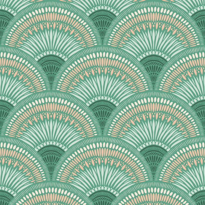 Our Boho Crescent Peel and Stick Wallpaper is sure to add an eye-catching statement to any wall in your home.