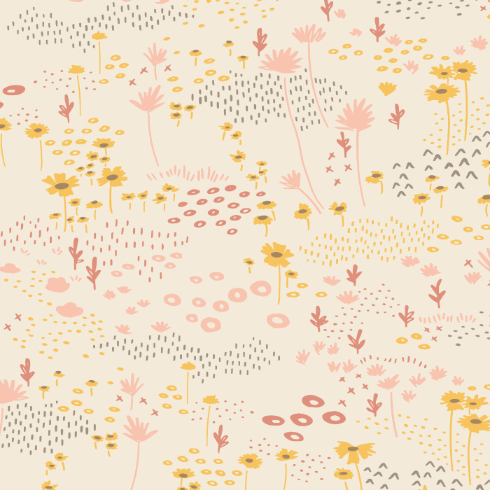 Create a touch of floral whimsy with our Desert Superbloom Peel and Stick Wallpaper. 