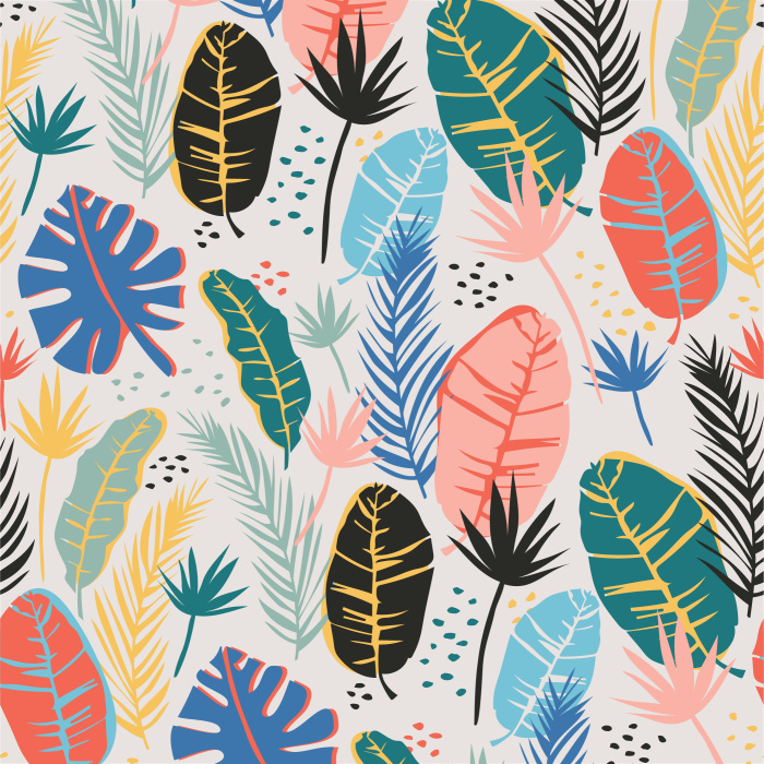 Our Boho Palms Peel and Stick Wallpaper are sure to catch the eye of anyone in any room of your home.