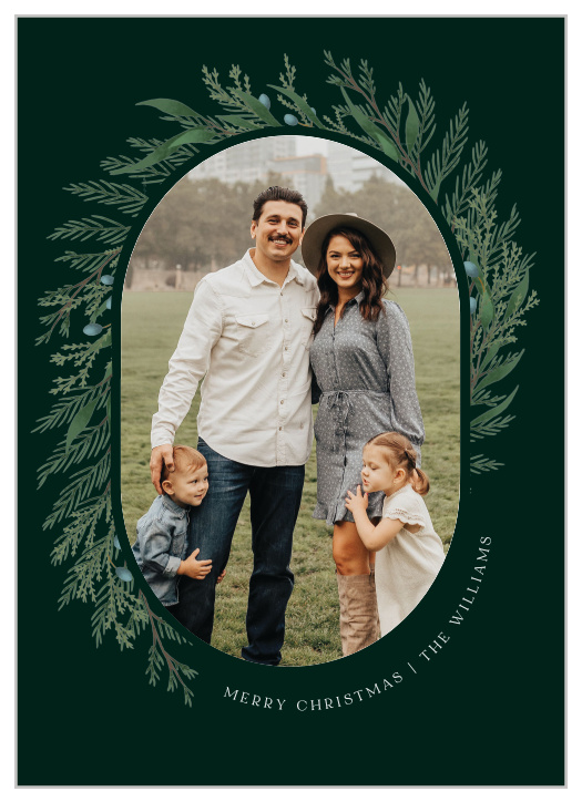 Spread some holiday cheer with our Cedar Arch Christmas Cards.