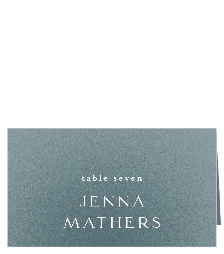 Textured Camille Place Cards
