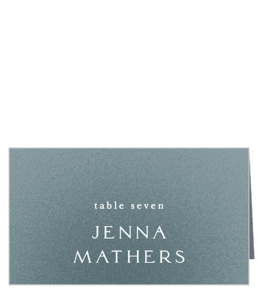 Textured Camille Place Cards