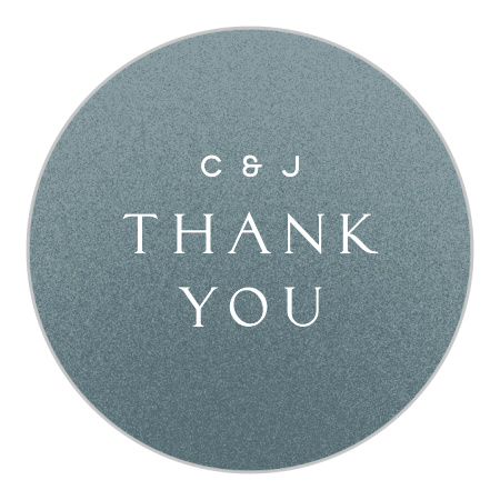 Textured Camille Wedding Stickers