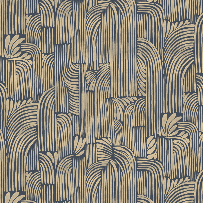 Recreate your home into something stunning with our Casual Deco Peel and Stick Wallpaper. 