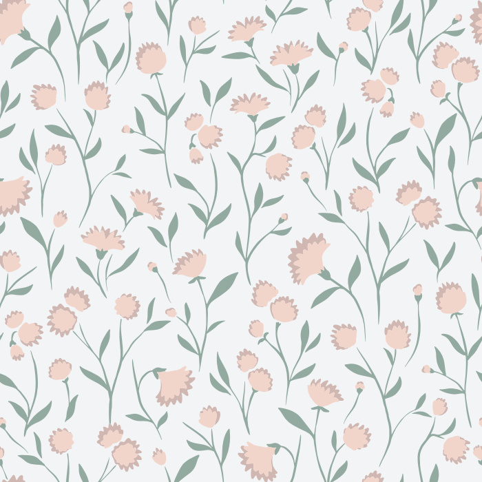 Bring some sweet softness into your home with our Pixie Flowers Peel and Stick Wallpaper. 