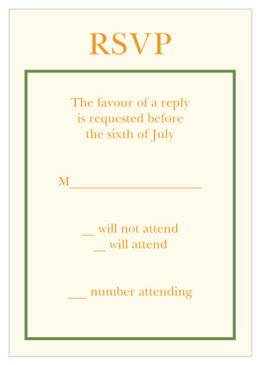 Hanging Shawl Bar Mitzvah Response Cards