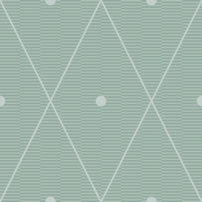 Create an eye-catching statement wall anywhere in your home with our Spruce Rombo Peel and Stick Wallpaper.