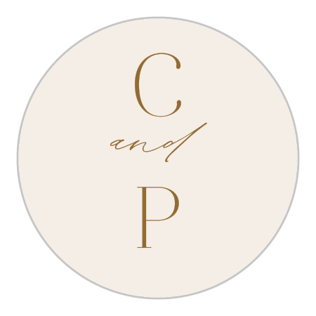Simple Wave Wedding Arch Stickers
