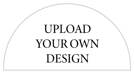 Upload Your Own Wedding Arch Accent Cards